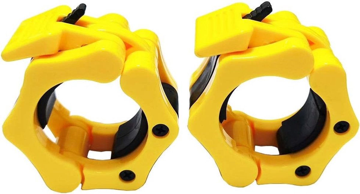 Vergrendelbare Gewichten Clips voor Gewichtheffen, 2 Inch Klemmen voor Fitness en Training, Ideaal voor Sport en Krachttraining (Groen)