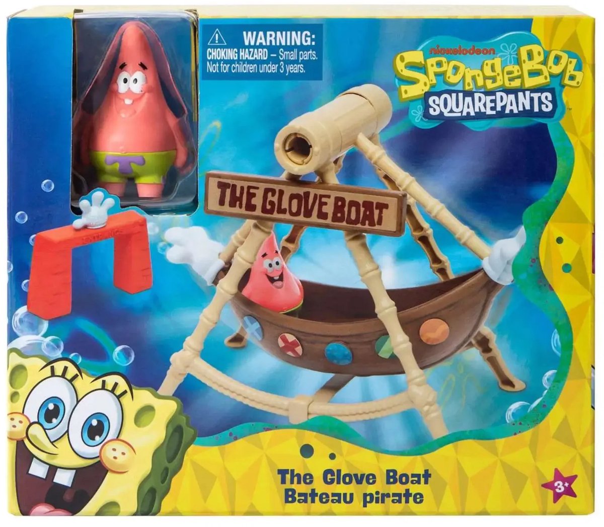 Spongebob Squarepants The Glove Boat Patrick speelset