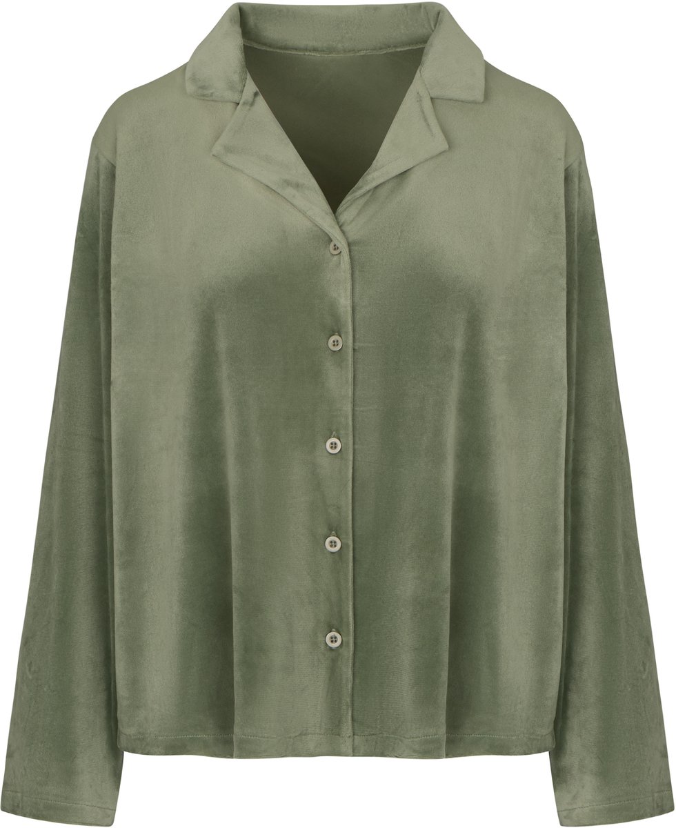 Hunkemöller Velour Jacket Groen