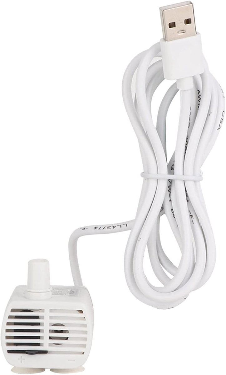 SnelShoppen - Mini Submersible Water Pump voor Aquarium, Stille DC Waterpomp, Ideaal voor Aquariums, Fonteinen en Dieren, Energiezuinig en Waterdicht