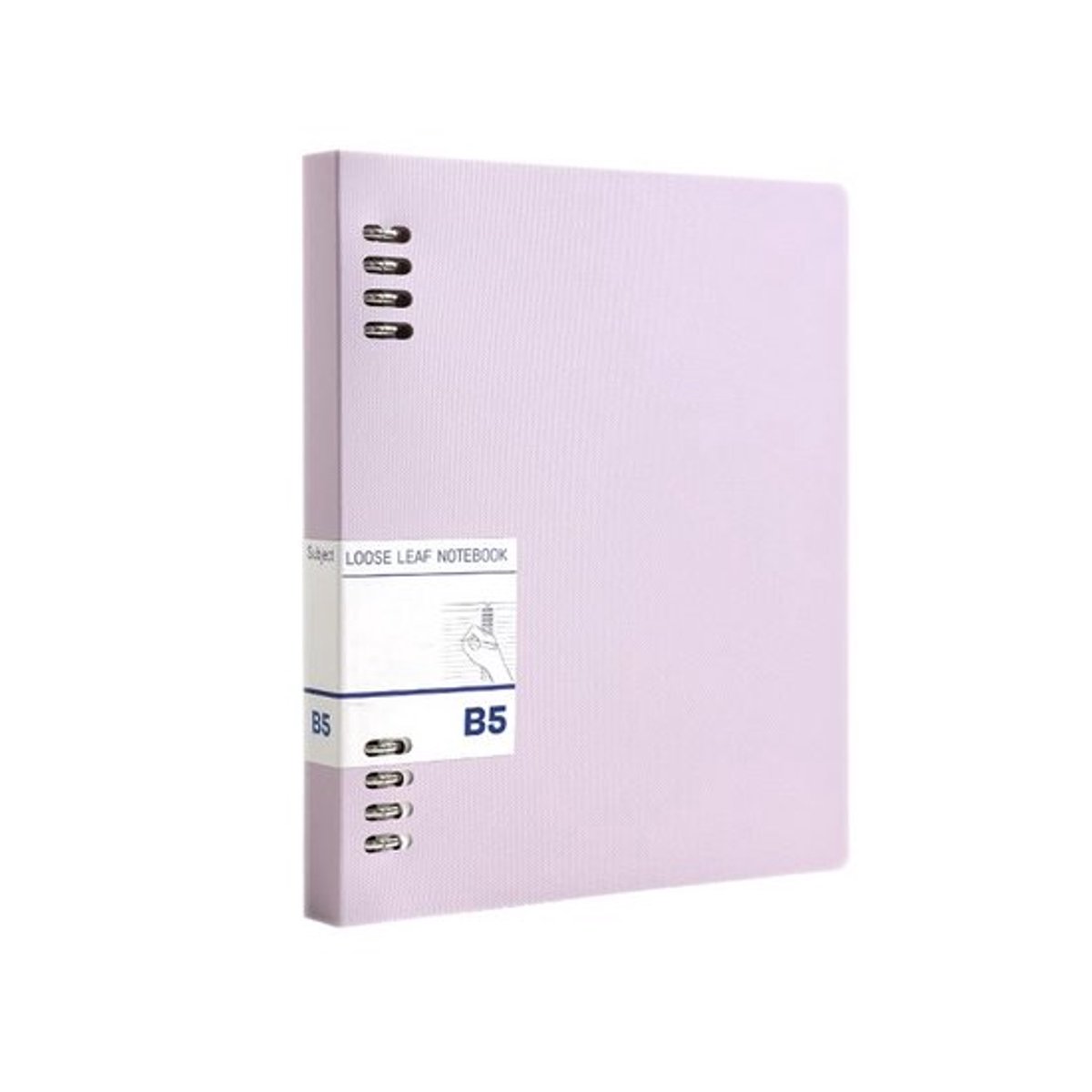 Notitieboek B5 - Ringband - Navulbaar - Waterdicht - Duurzaam - 60 Vellen 80 g/m² Papier - Schrijfblok