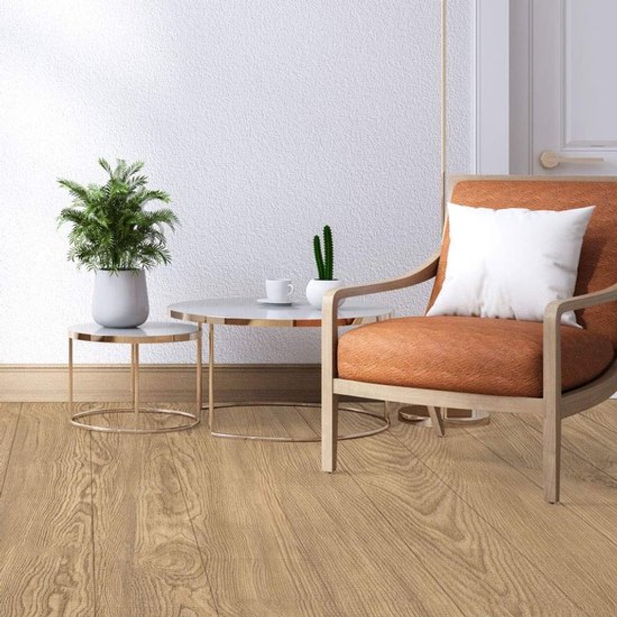 Vloertegels Zelfklevend 20 x 300 cm - Antislip - PVC - Vloerbedekking - Muurdecoratie - Milieuvriendelijk - Verwijderbaar - Vloersticker