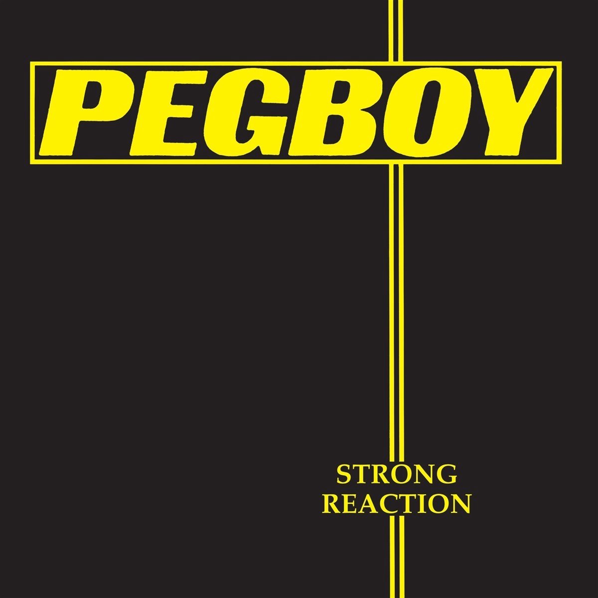 Pegboy - Strong Reaction (LP) (Coloured Vinyl)