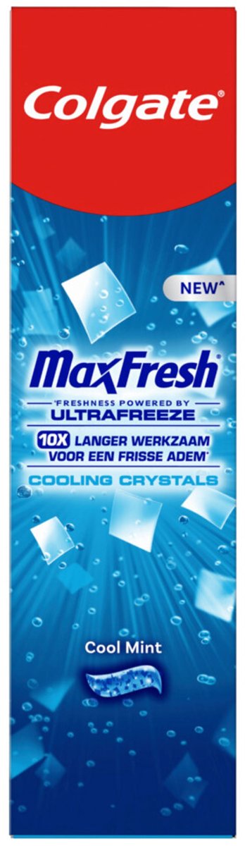 Colgate - Tandpasta Max Fresh Cooling Crystals - 3 x 75 ml - Voordeelverpakking
