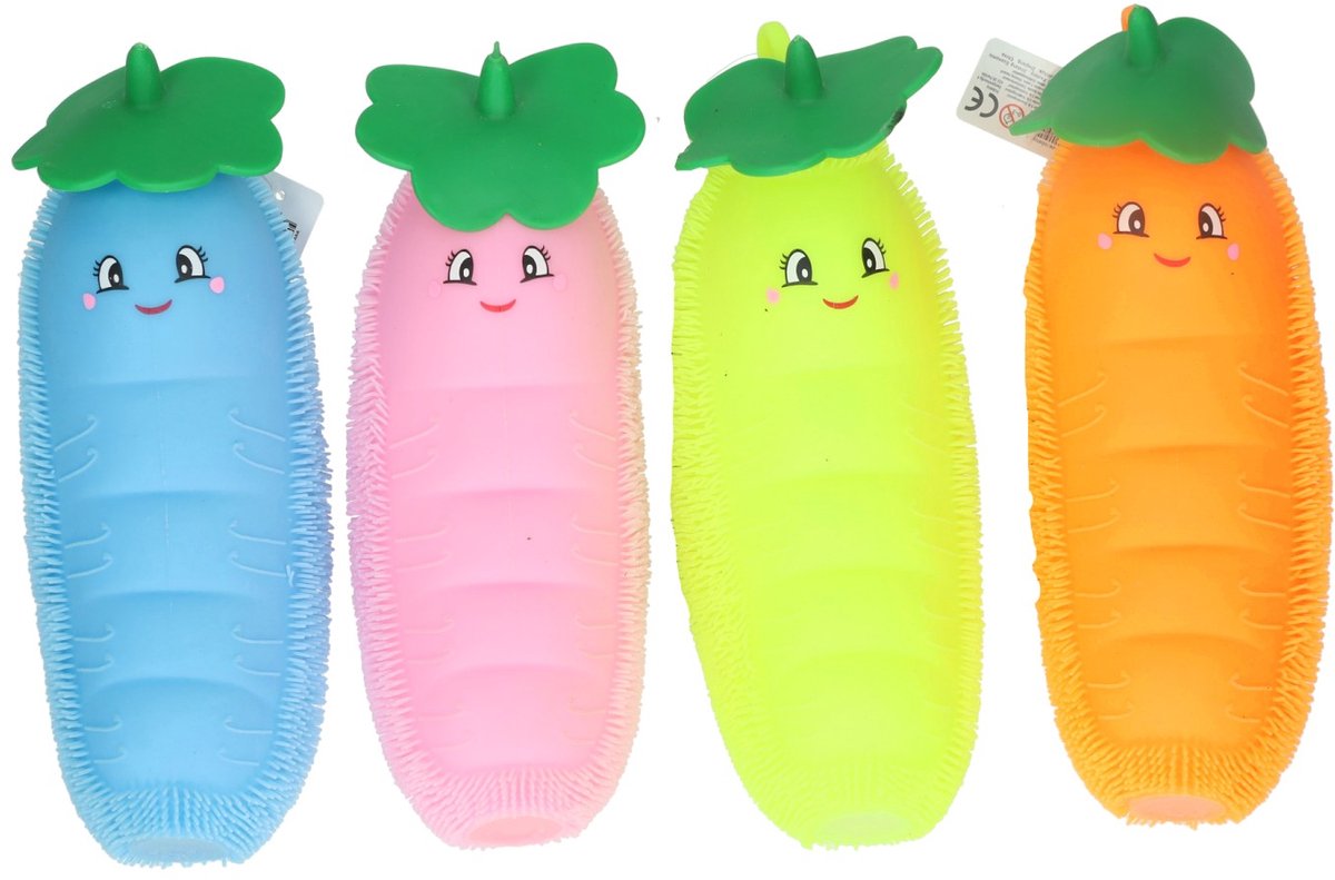 Puffer Rups Fruit - 28cm