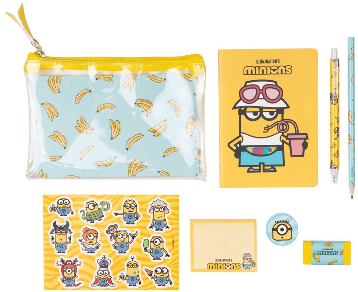 Grupo Erik Minions - Basic Schrijfwarenset - Multicolours