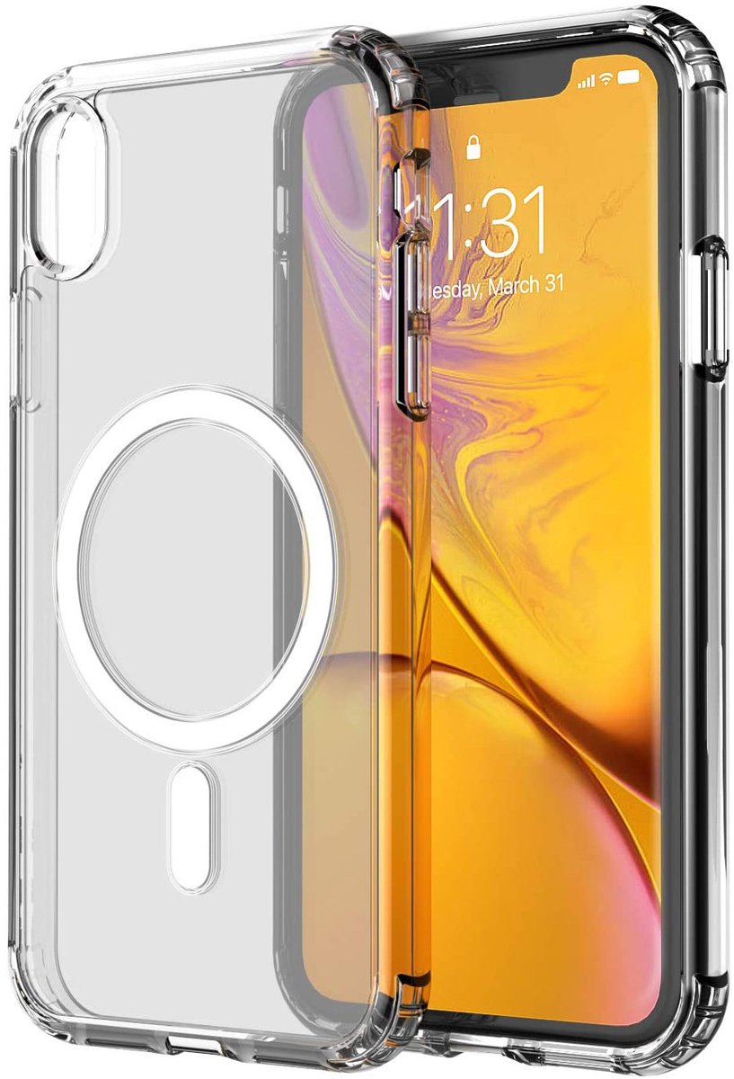 iPhone X/XS mobiele cover MagSafe-compatibel Acryl transparant