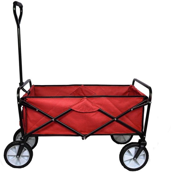 All-terrain festival- en Stranddranktrolley Rood — afbeelding 3