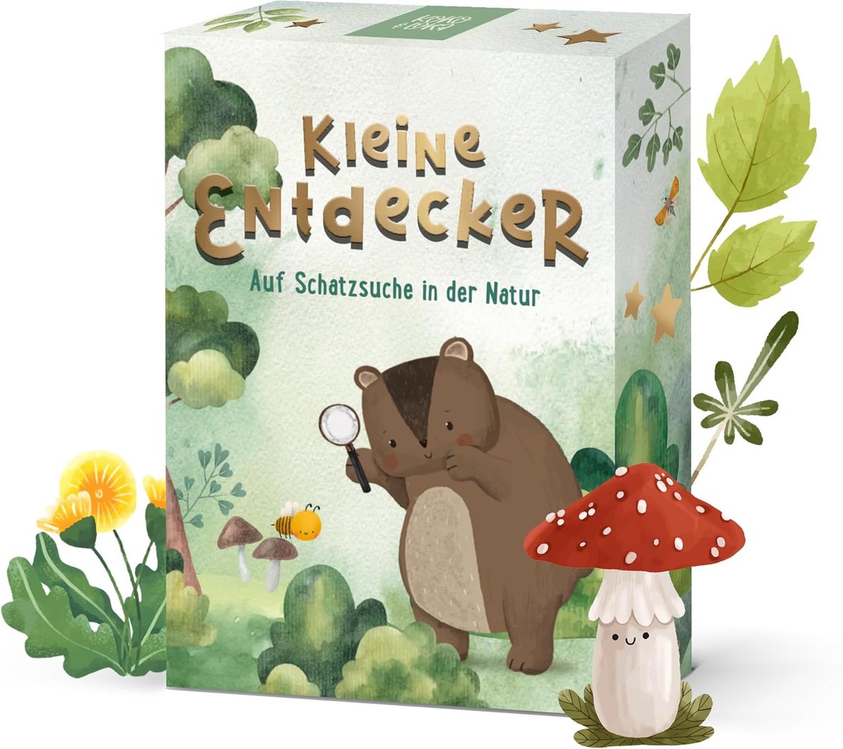 Zoekspel voor kinderen - spannende schattenjacht - voor 4 tot 8 jaar - ontdek de natuur - SnelShoppen