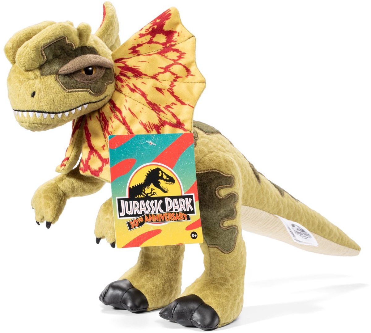 Dilophosaurus Pluche Knuffeldier - Collector's Edition - 25,5 cm