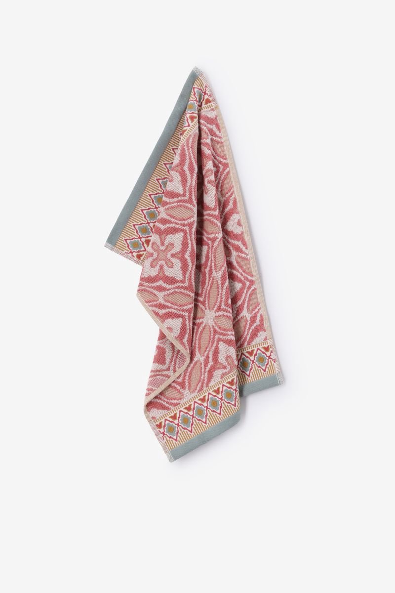 Sissy-Boy - Roze gastendoek met tile print
