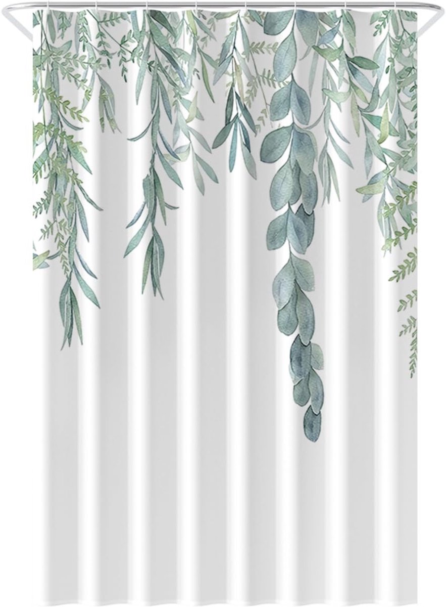 Douchegordijn met Hangplant - Waterdicht 120x200 cm
