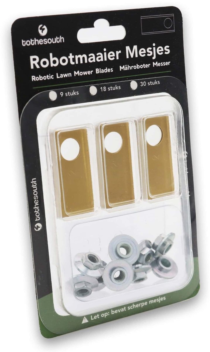 Robotmaaier Blades - Titanium Coated - Set van 18 Stuks