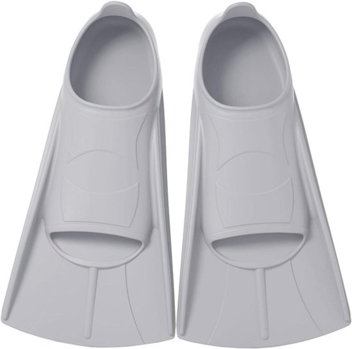 Zwemvliezen - Trainingsvliezen Duikvliezen - Zwemtraining Verbeteren - Zachte Premium Silicone - Korte Vorm - Blauw