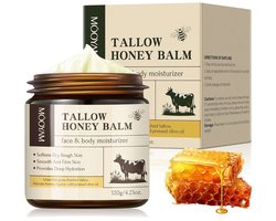MOOYAM Tallow Honey Balm - Talgcrème - Manuka Honing - Gezicht & Lichaam - 120g