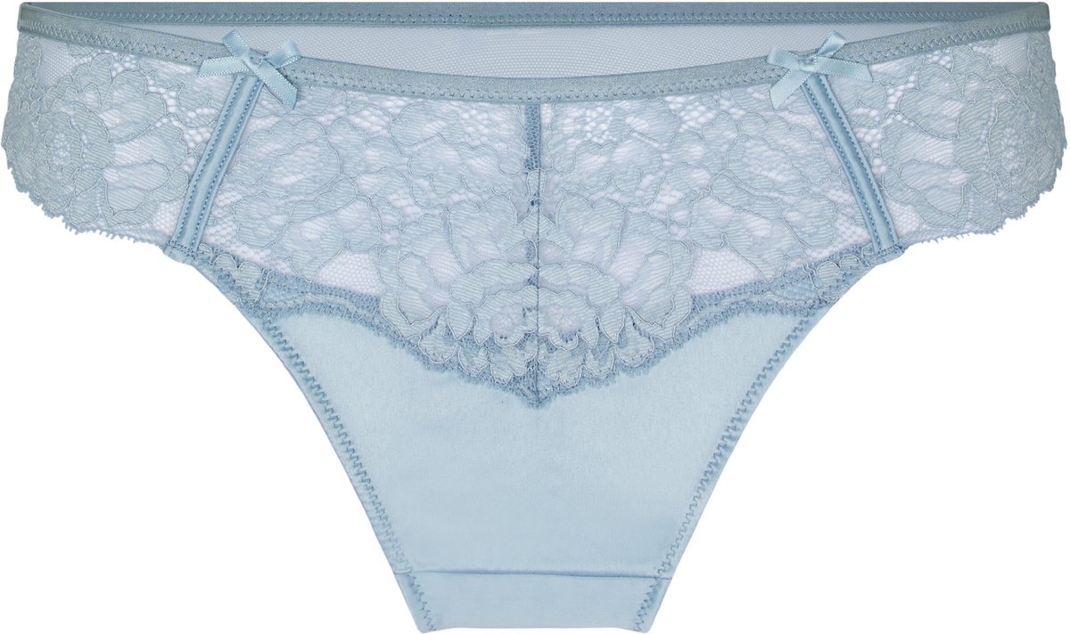 Hunkemöller Highleg Thong Rosie Blauw
