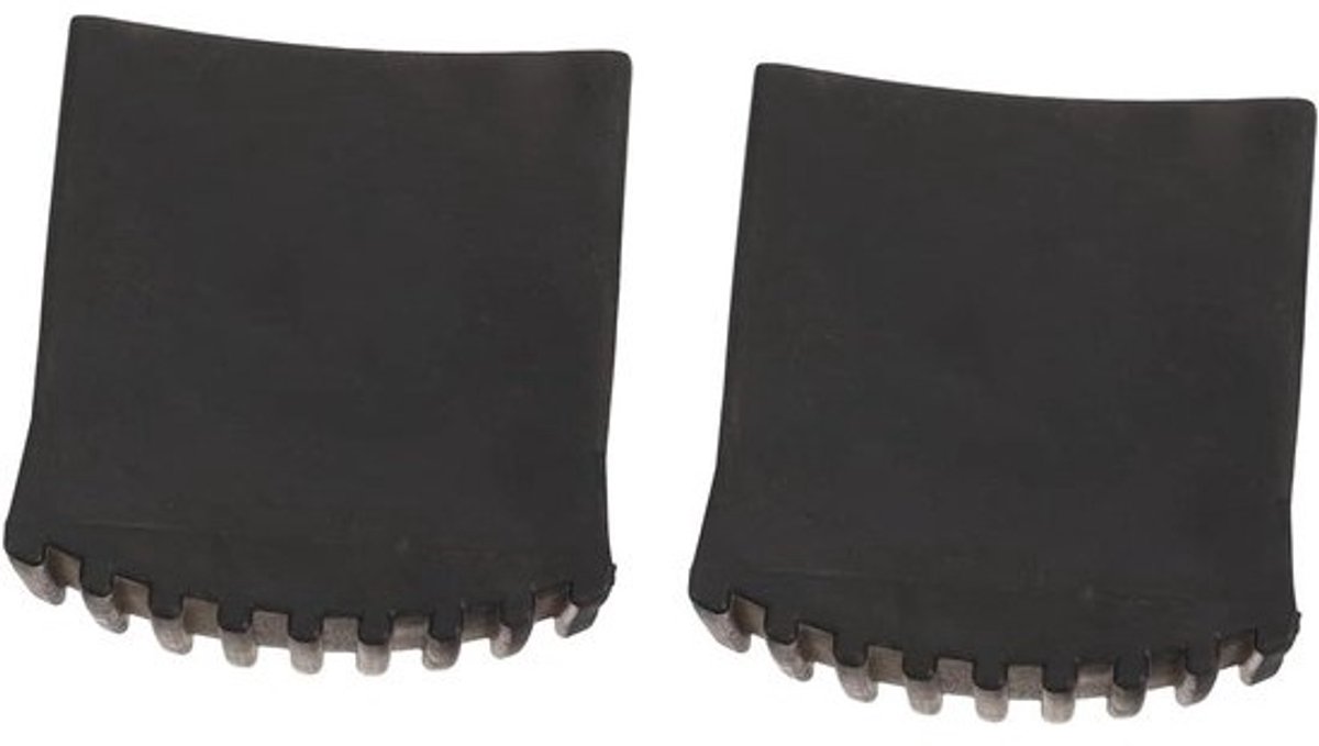 Ladder Antislip Matten - Ladder Voetkussens Rubber - Vloer Beschermen - Verdikt Rubber Ontwerp - 7x6.5x3cm - Zwart