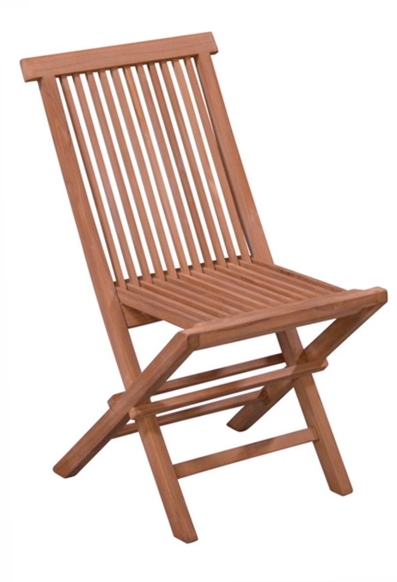 Livingfurn Klapstoel Teakhout - Set van 2