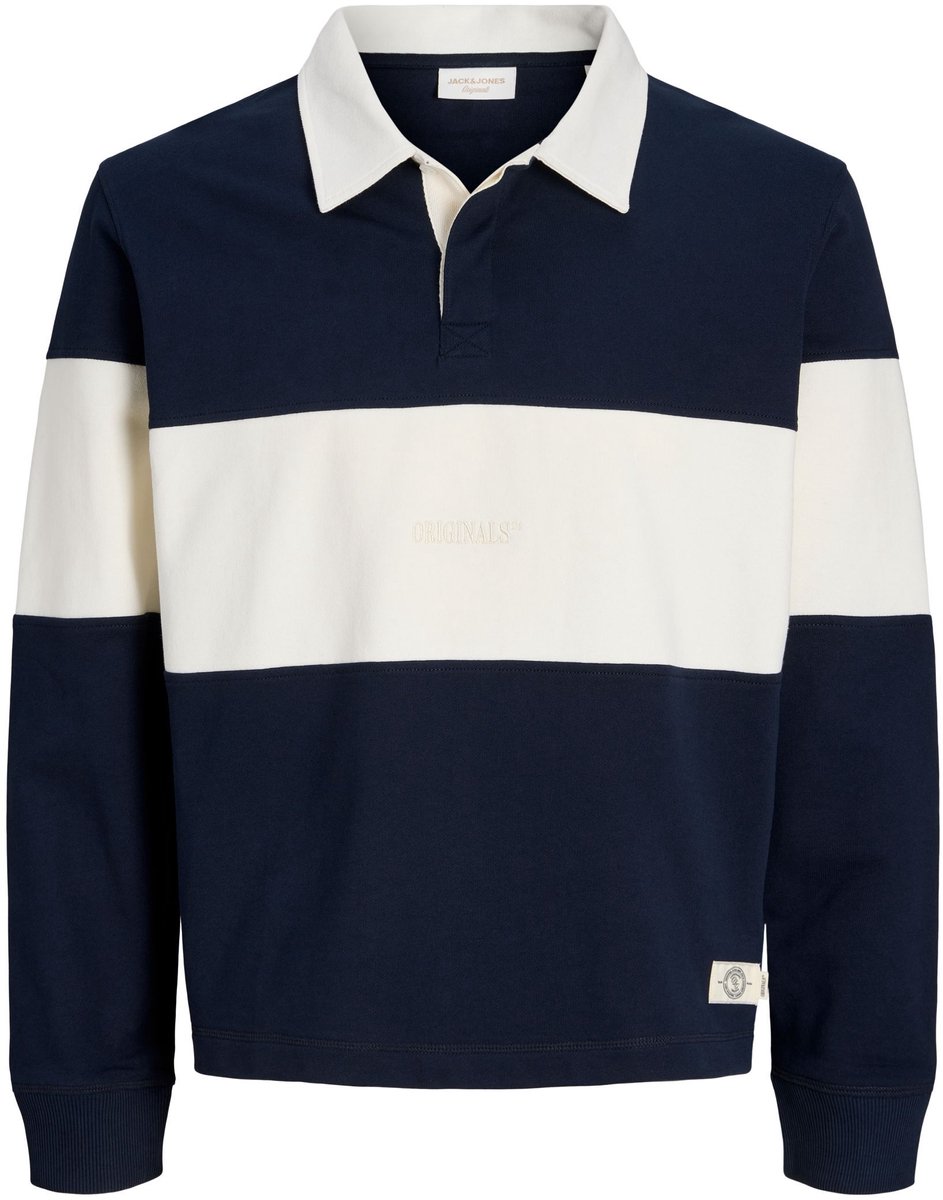 Jack & Jones Plus Sweatshirt Plus Size Kleurblokken Sweatshirt