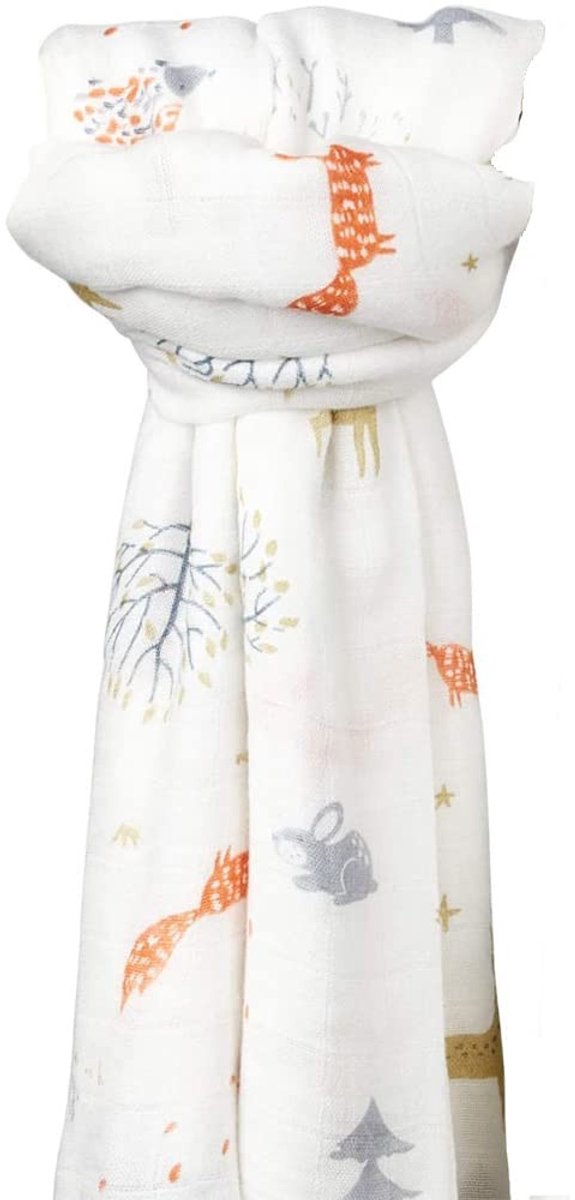 Grote Muslin Doeken voor Baby - 120 x 120 cm - 1 Stuk