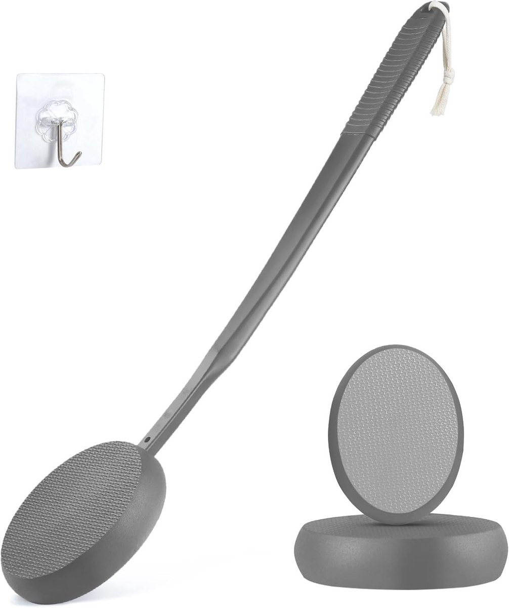 Lange Handgreep Applicator voor Rugcrème en Zelfbruiners - Ideaal voor Kinderen, Vrouwen en Mannen, Perfect voor Ouderen en Grijze Huid