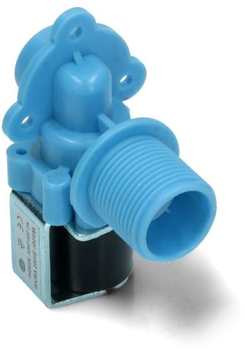 Solenoidklep voor wasmachine - 1-way 180 graden