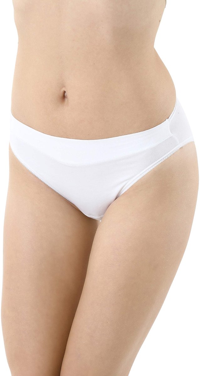 Set van drie comfortabele damesonderbroeken - Wit