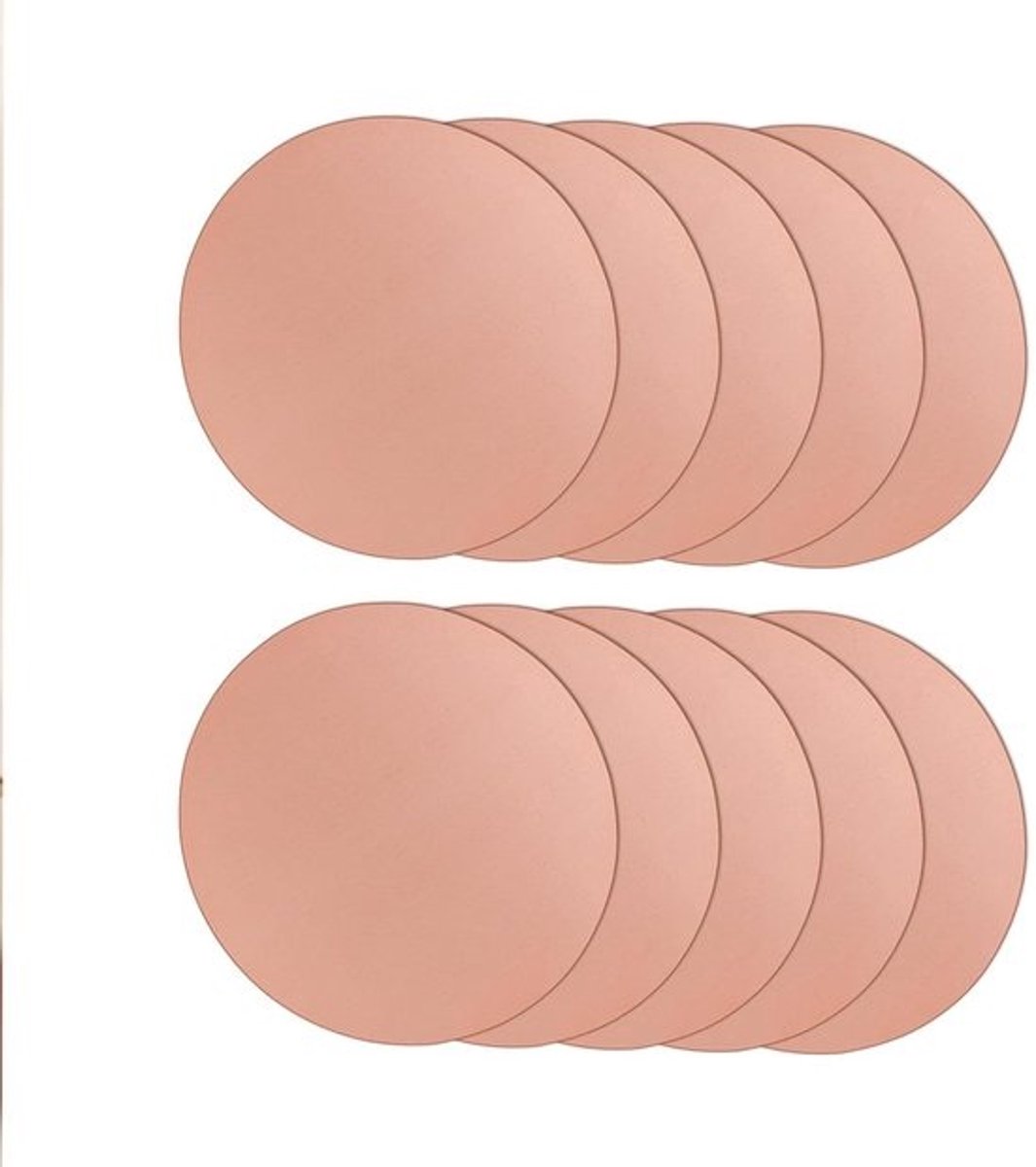 Koperen Platen - Koperen Schijven - Doe-het-zelf Projecten - Hoge Geleidbaarheid - 30 mm Diameter - Koper