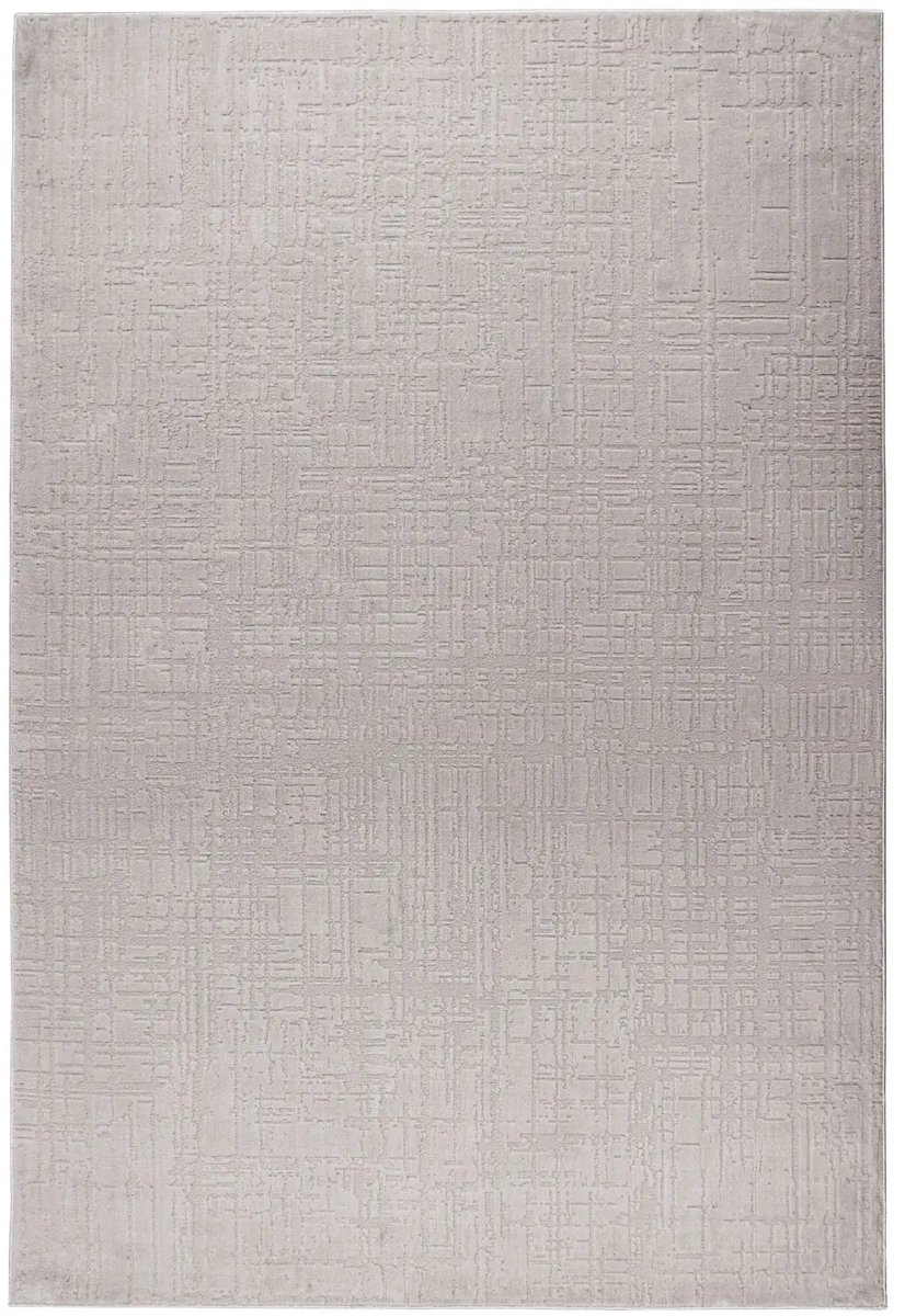 Dutch XXL Laagpolig Vloerkleed | Tapijt | Gala | Lijnen | Zilver | 200x290 cm