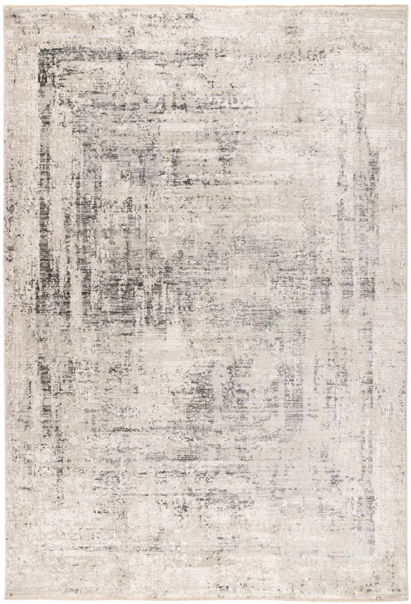 Dutch XXL Vintage Vloerkleed | Tapijt | Vista | Verweerd | Zilver | 200x290 cm