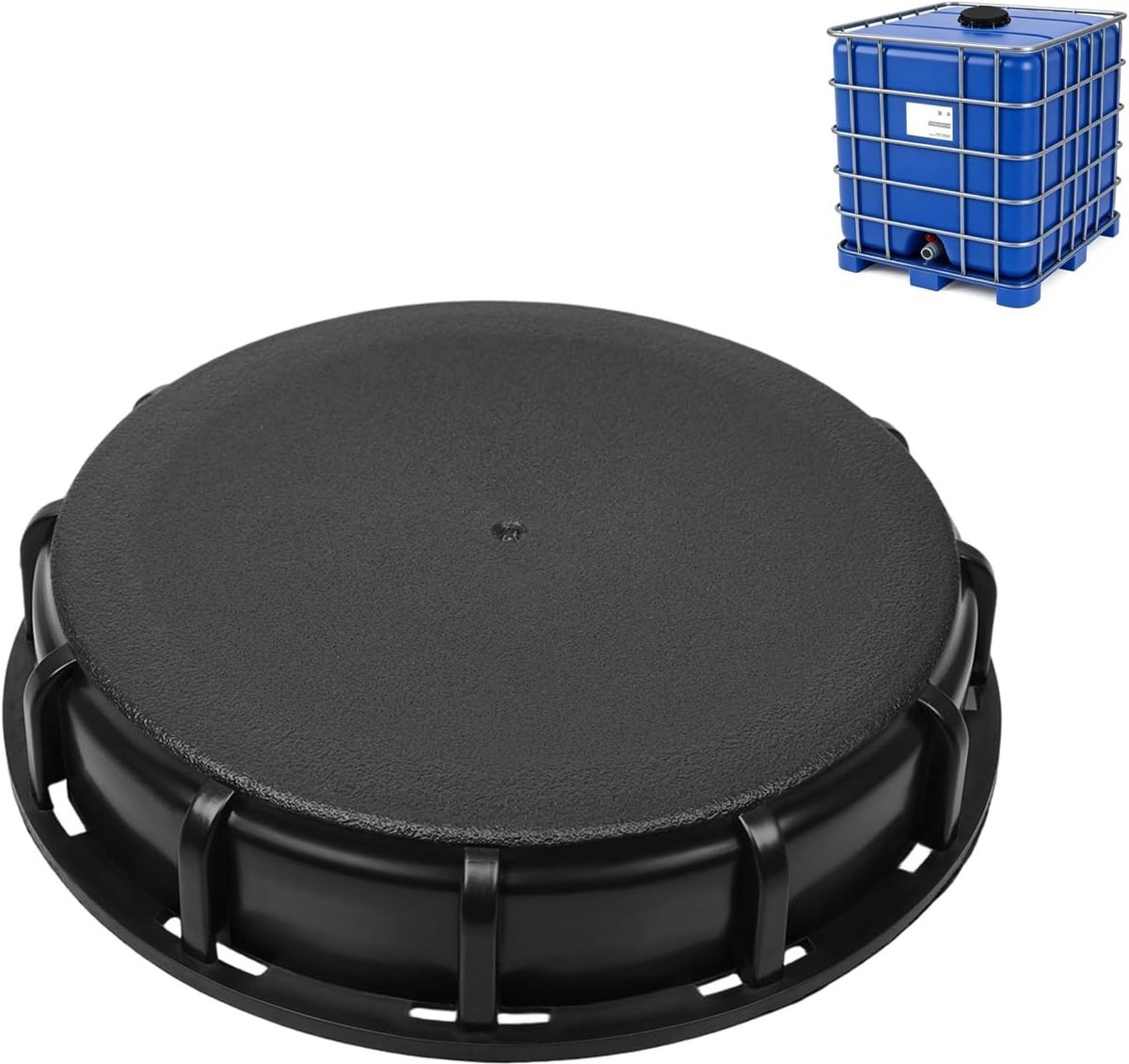 Lid voor 163mm Tank, Deksel voor IBC Tank, Waterdichte Containerafsluiting, Ideaal voor Regenwateropvang en Opslag van Vloeistoffen