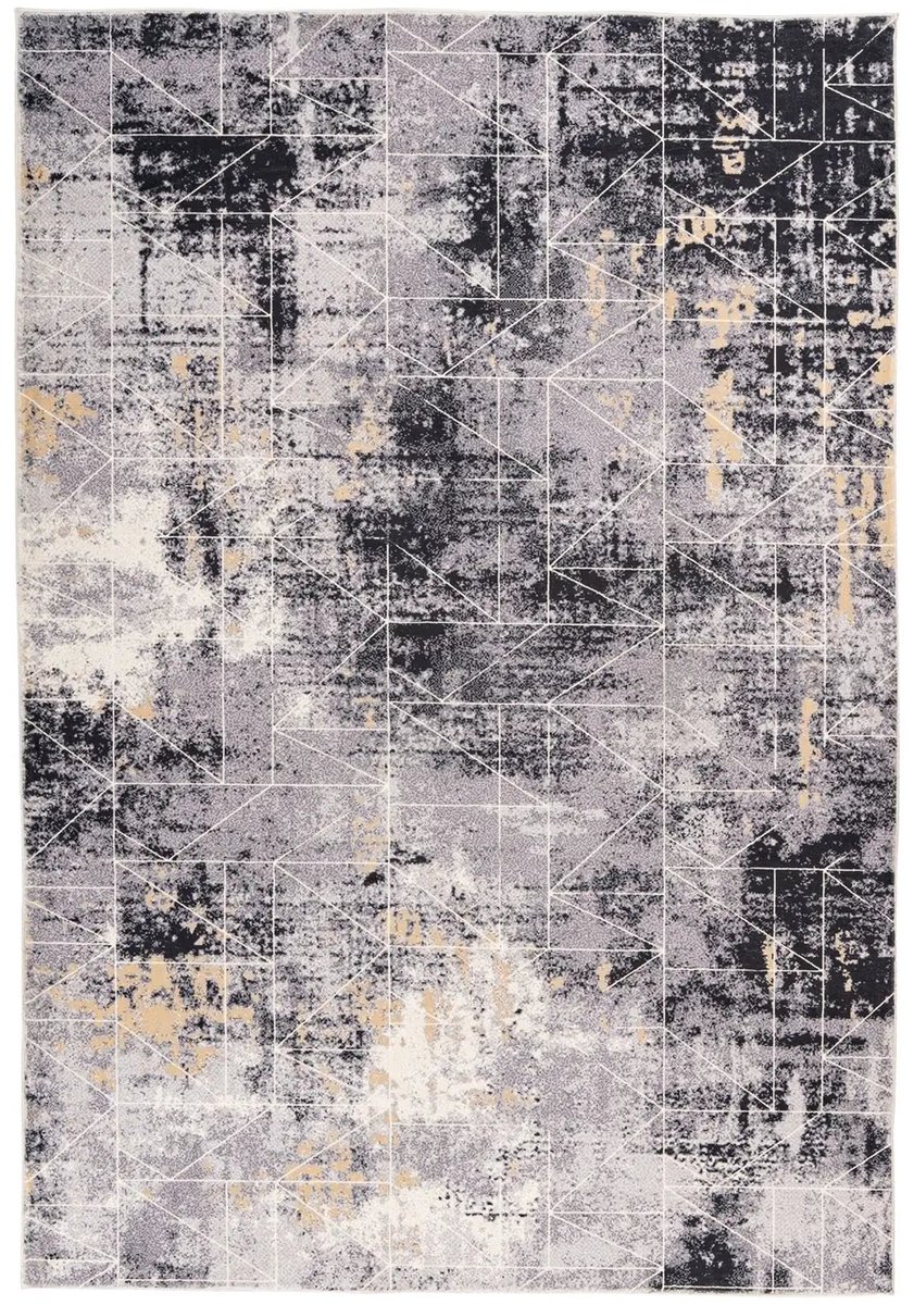 Dutch XXL Vintage Vloerkleed | Tapijt | Piemont | Geometrisch | Multikleur | 80x150 cm