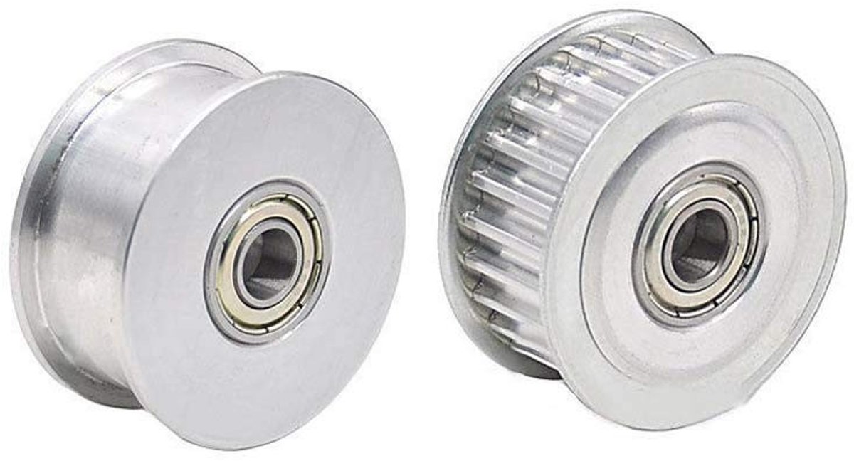 5M Timing Belt Pulley - Aluminium met 10mm Bore
