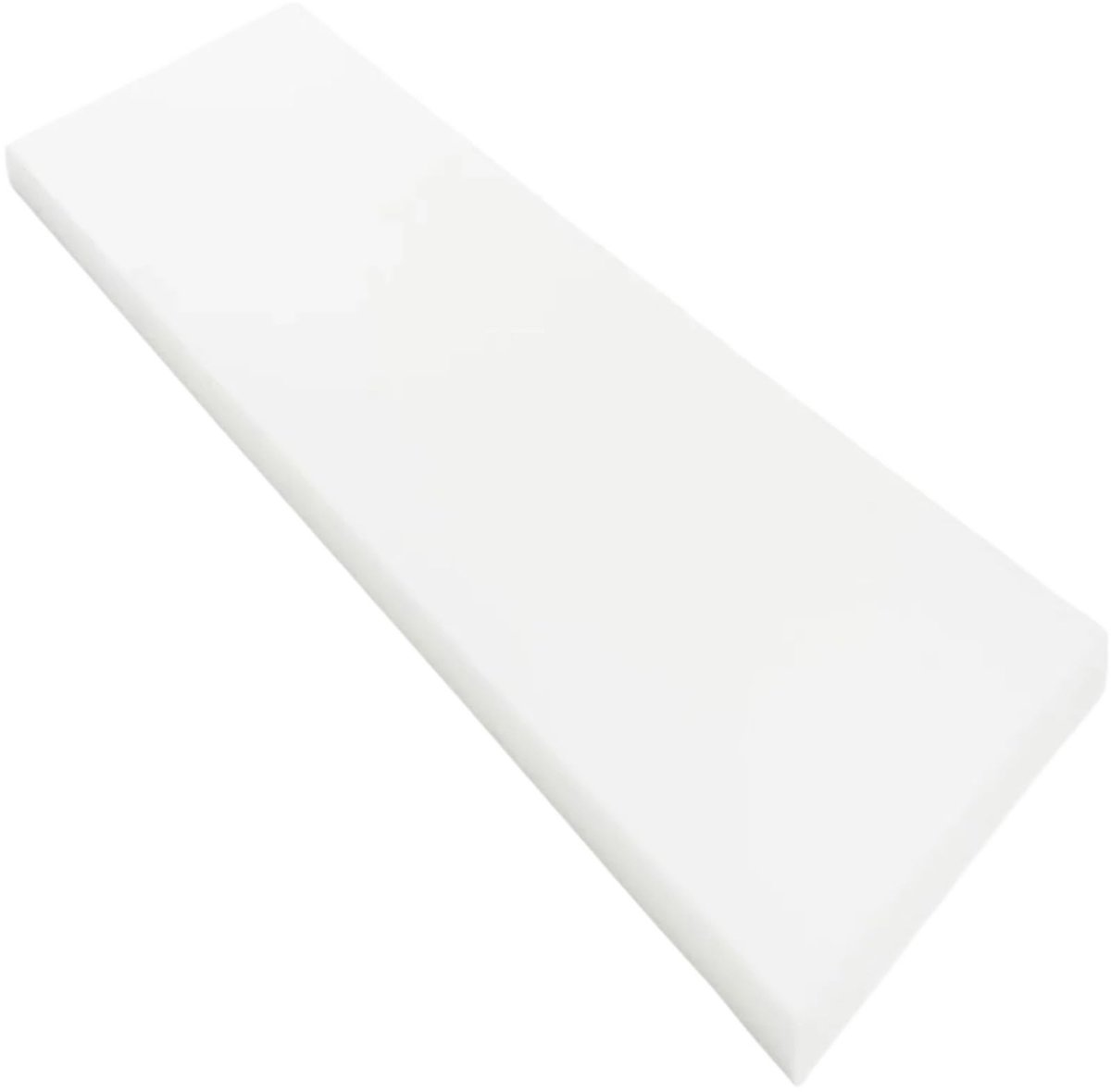 Ondersteunend Schuimkussen - Hoge Dichtheid - Wit - 80x35x5cm
