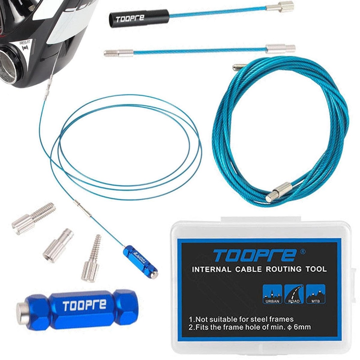 MTB Intern Kabel Routing Set - Roestvrijstalen Fiets Gereedschap