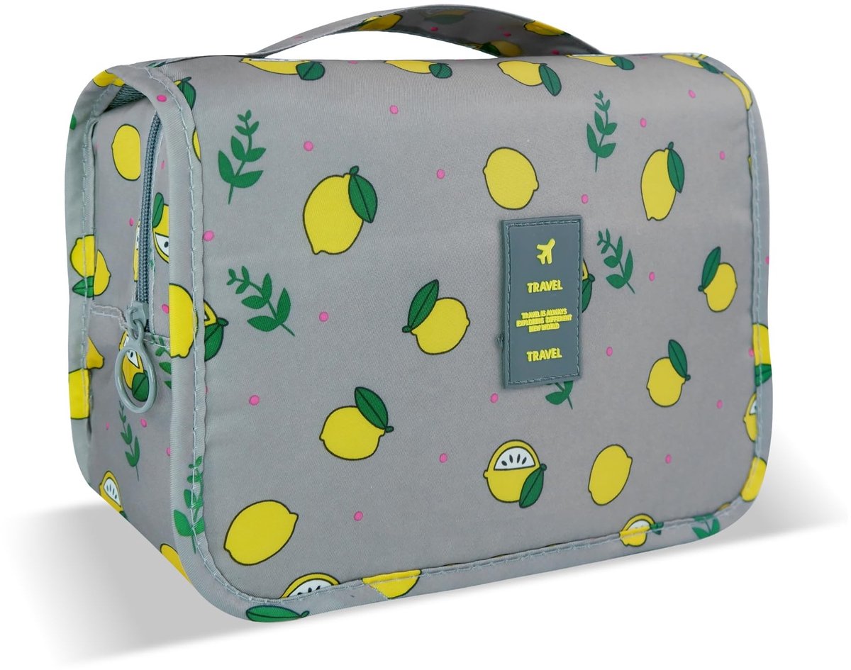Toilettas met Hanghaak - Waterdichte Opbergzak voor Toiletartikelen - C-lemon