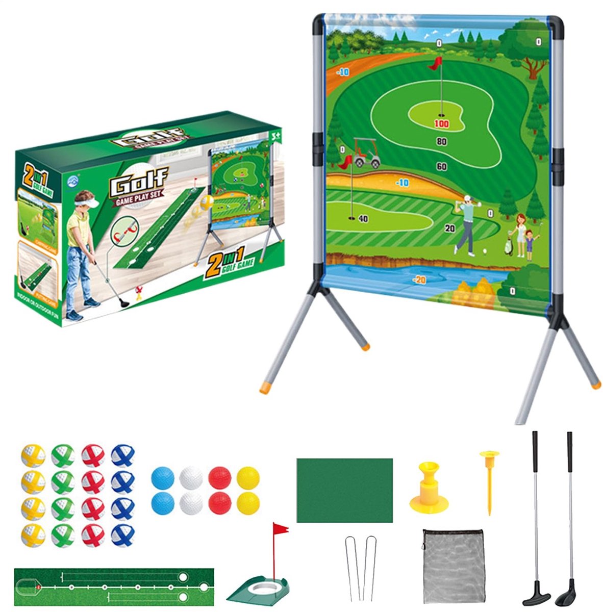Tuin Golfspel - Compleet Speelset voor Buitenactiviteiten