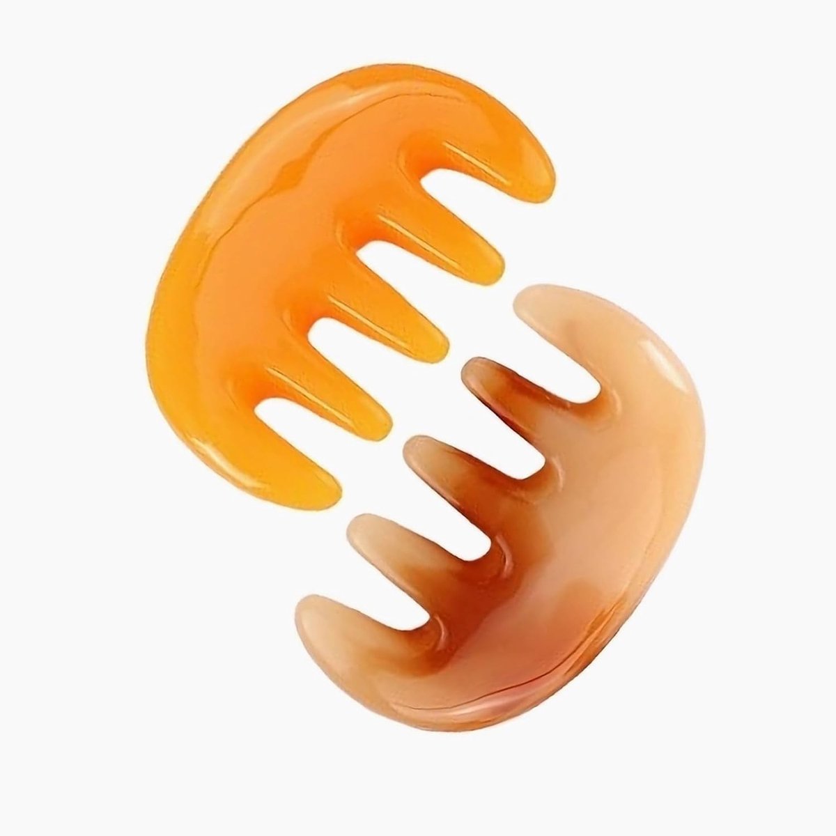 Gua Sha massagekam set van 2, ideaal voor haarmassage, gezichtsverzorging en ontspanning van de hals en rug
