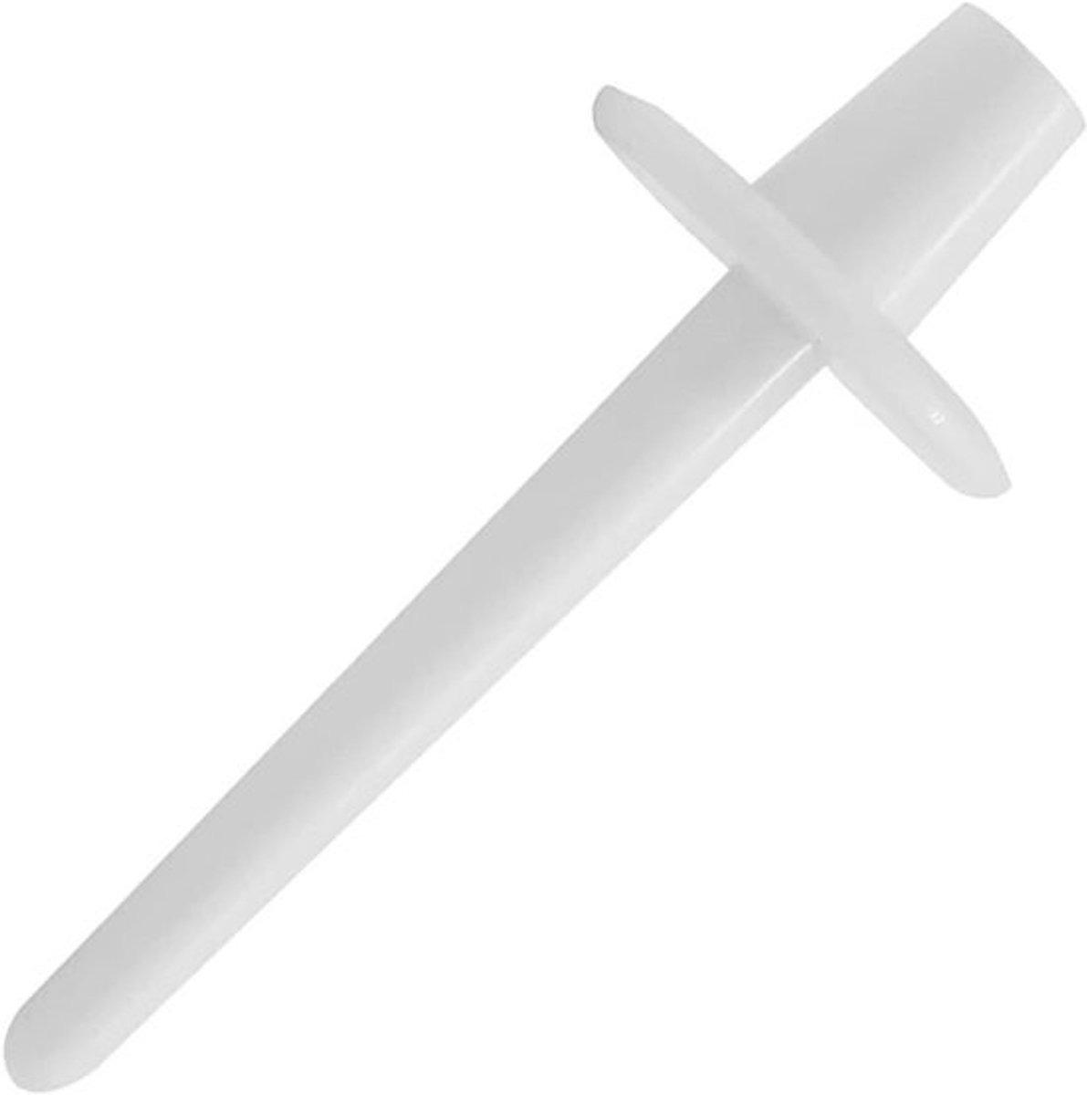 Naaimachine spoelhouder - Draadhouder spoelpen - Naaien organiseren - Universele compatibiliteit - 7 x 3 x 3 cm - Wit