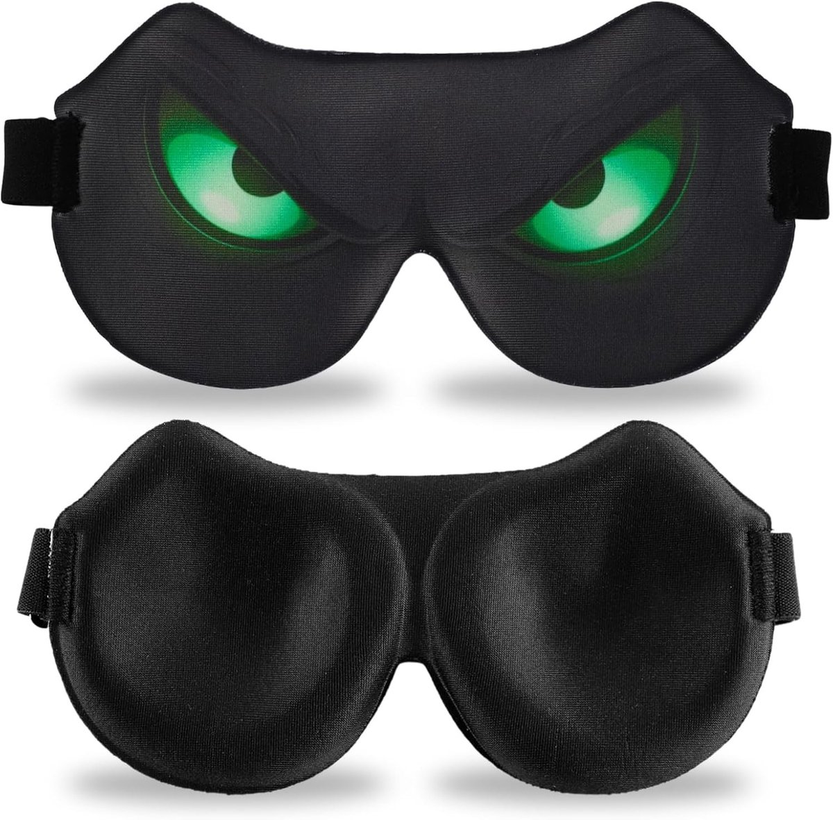 3D Slaapmaskers voor Kinderen - Verstelbare Donkere Oogmaskers met Cartoonpatroon, Ideaal voor Betere Slaap en Oogbescherming