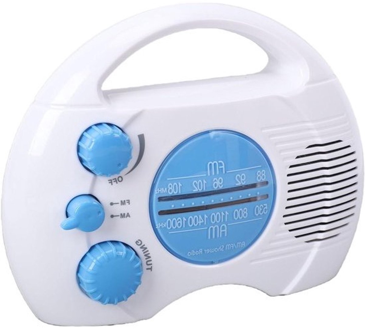 Draagbare Douche Radio - Waterdichte Radio Hangende Radio - Muziek Luisteren - Elektronisch Afstemmen