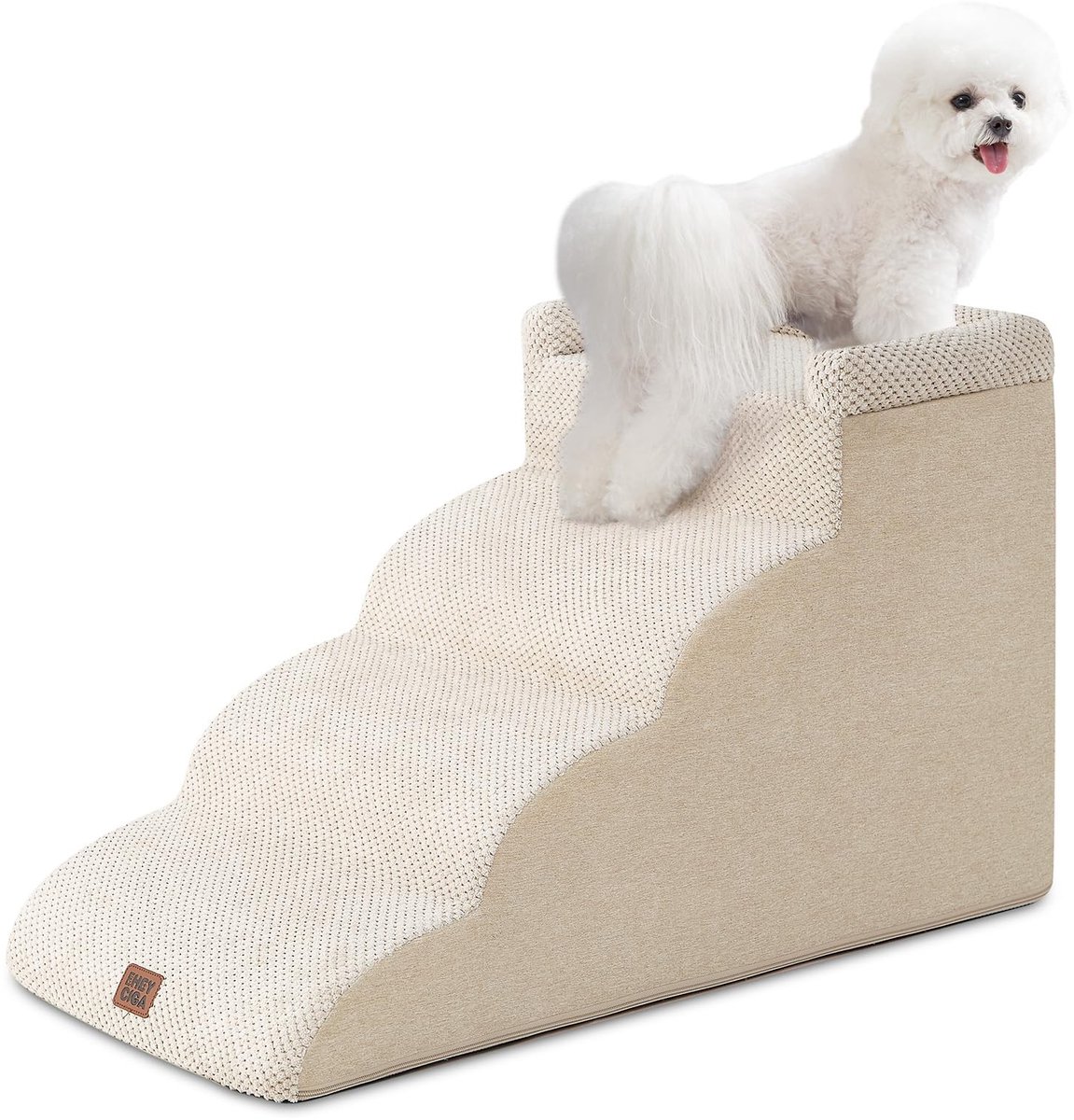 Honden Stepladder - 3 Treden Beige