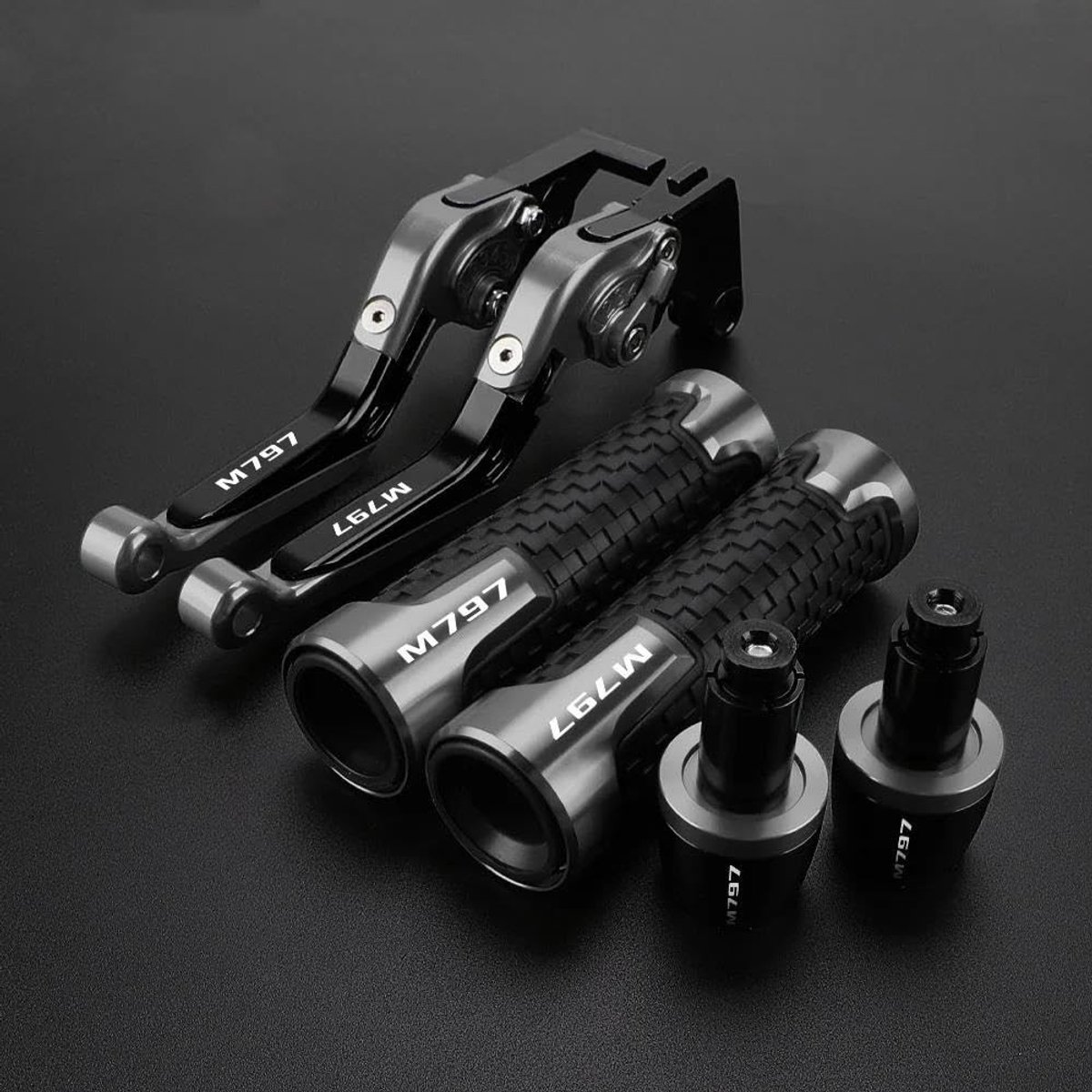 Verstelbare CNC-remhendel voor Ducati M797 - Grijs