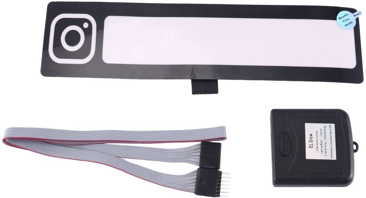 LED Reflecterende Sticker voor Auto - Decoratie Accessoire voor Autoruit