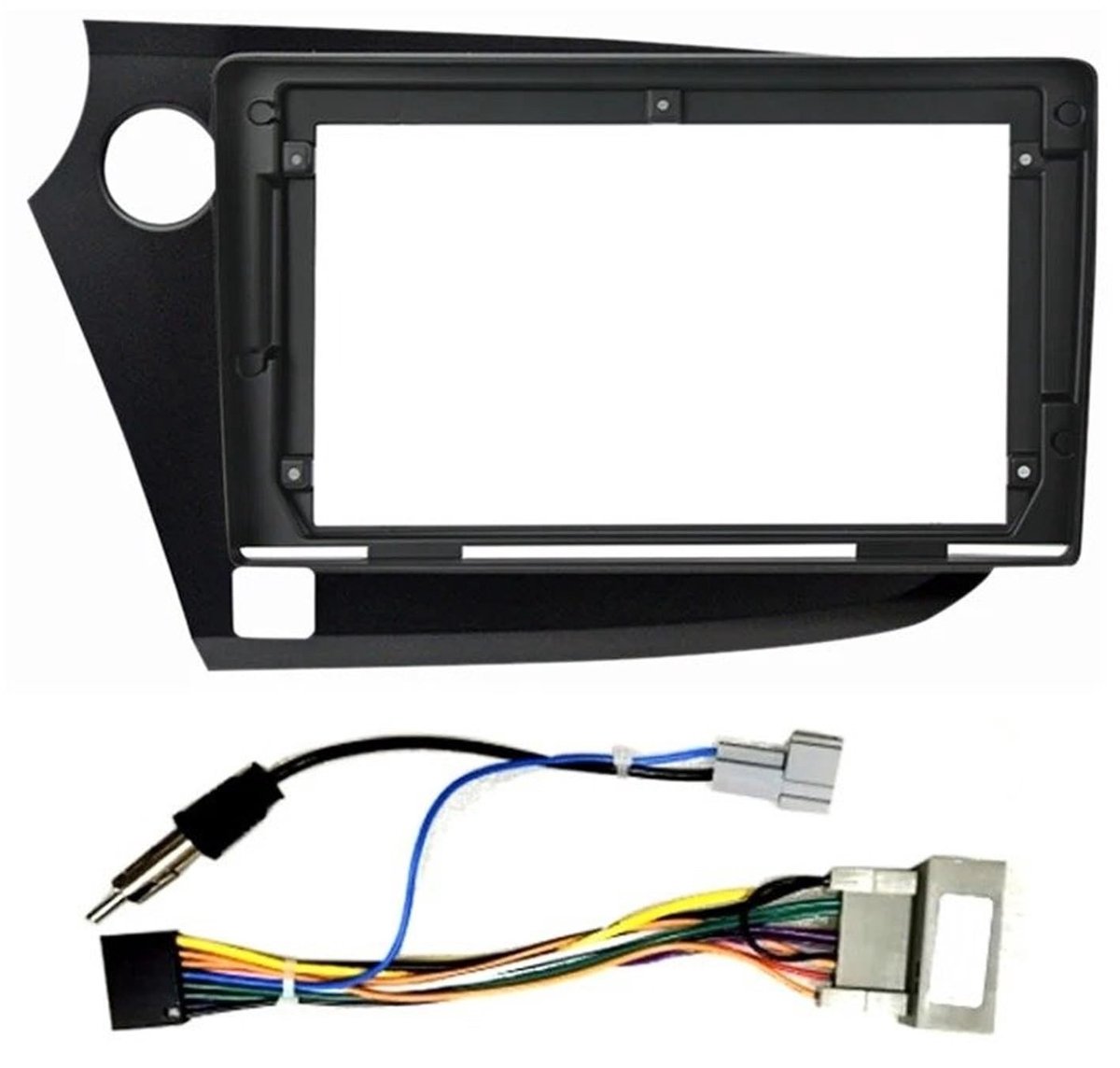 Autoradio Inbouwset 9 Inch 2DIN - Dashboard Frame met Kabel