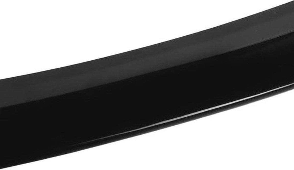 Set van 3 lichtgewicht en schokbestendige 47 inch achterspoilers in helder zwart met low noise ontwerp, geschikt voor universele montage op voertuigkoffers zonder bolle plekken (Type B)
