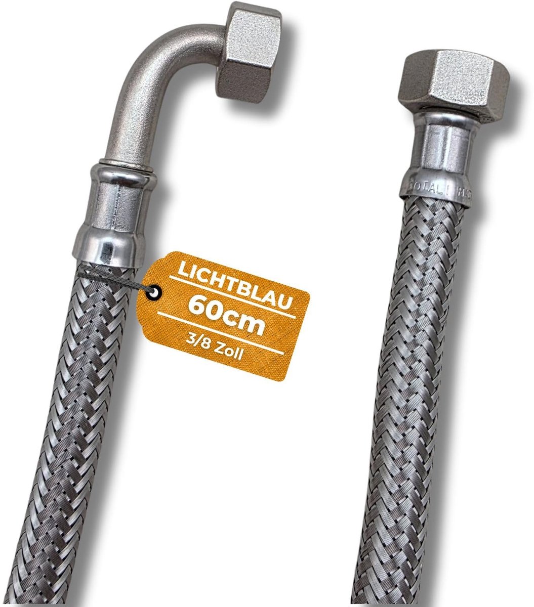 Kink-proof Slang - 60 cm met 90° Hoek