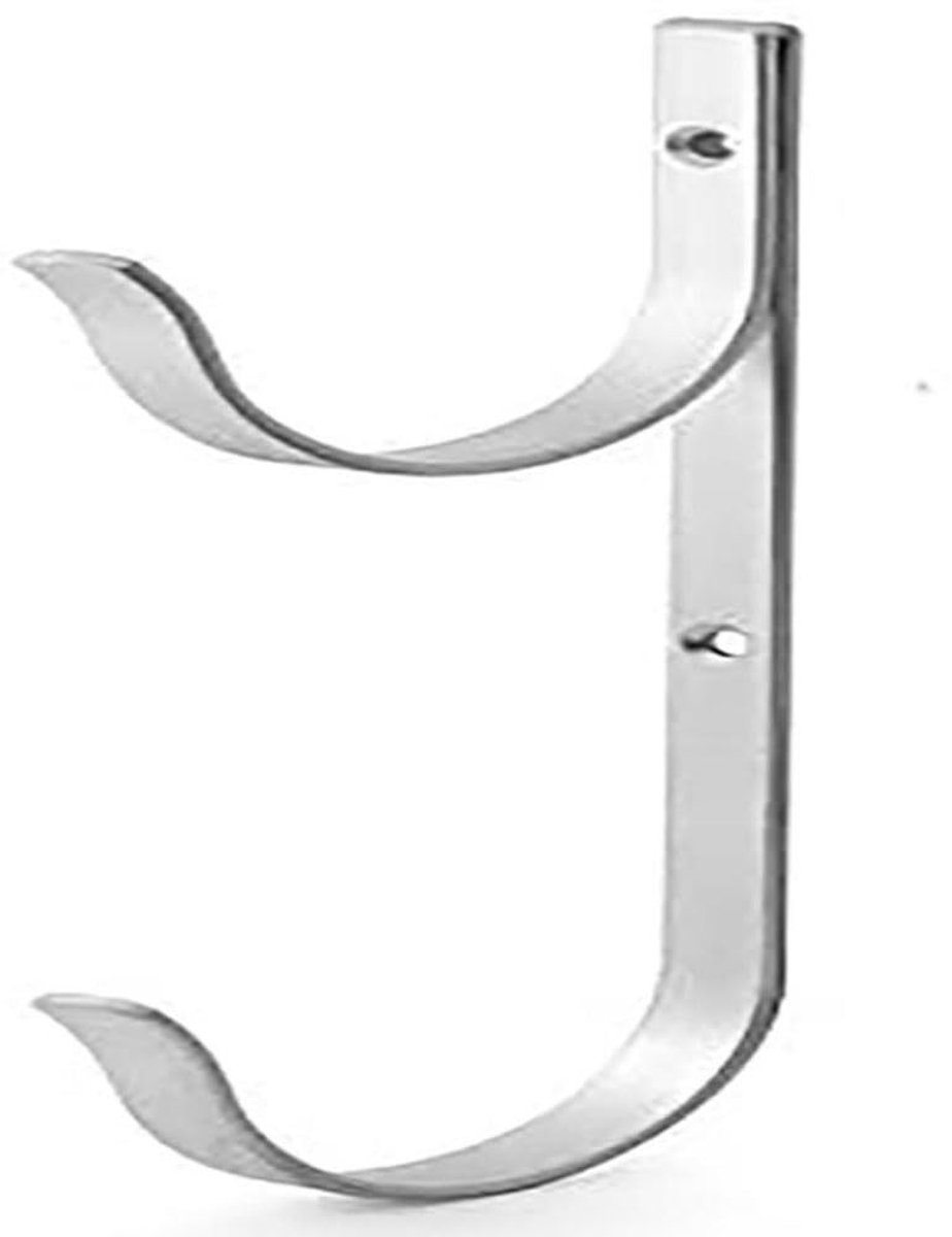 4 Stuks Pool Pole Hanger met Schroeven - Aluminium Haak voor Tuin- en Gereedschap Organizer