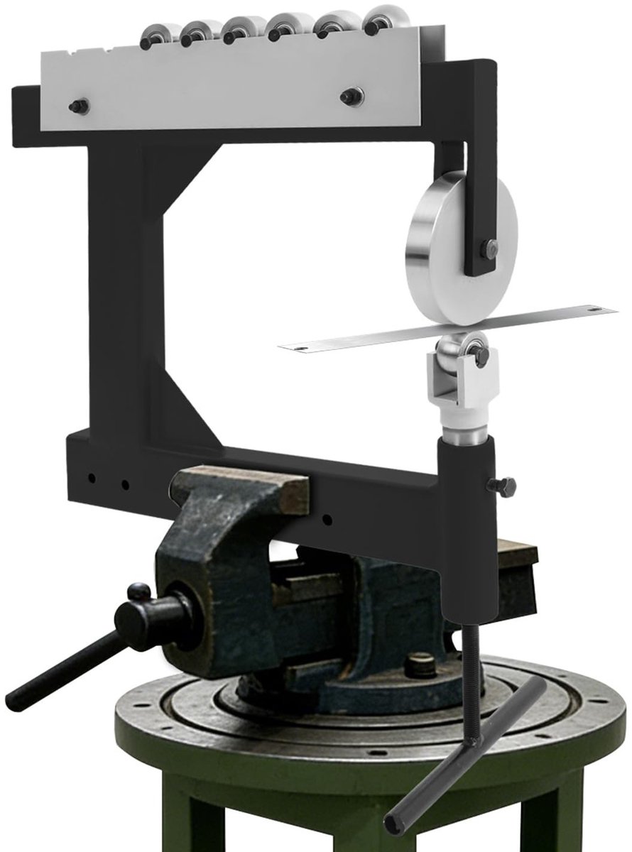 Engels Wiel Plaatvormer - Rolstrekmachine met 6 Wielen
