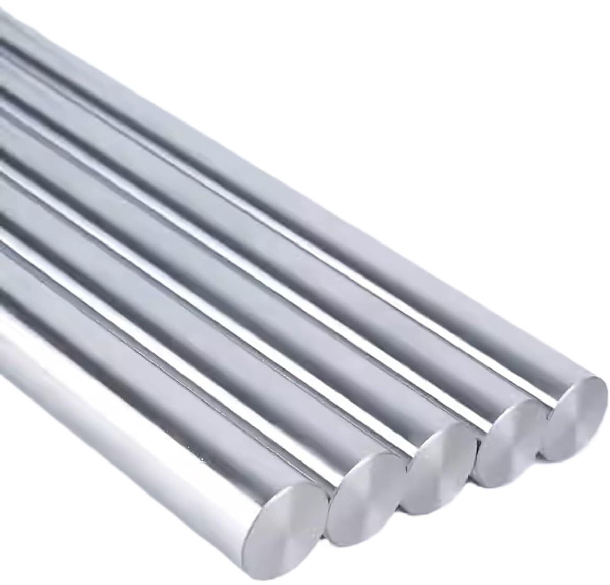 Ronde Staven - Massief 304 - 500 mm lengte voor modelbouw